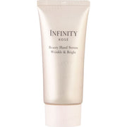 Kose INFINITY Beauty Hand Serum Wrinkle & Bright in elegant packaging.
