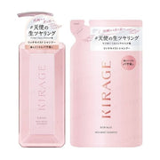 Kose Kirage Rich Moist Hair Shampoo bottle, showcasing its moisturizing and restorative benefits for dry and damaged hair.