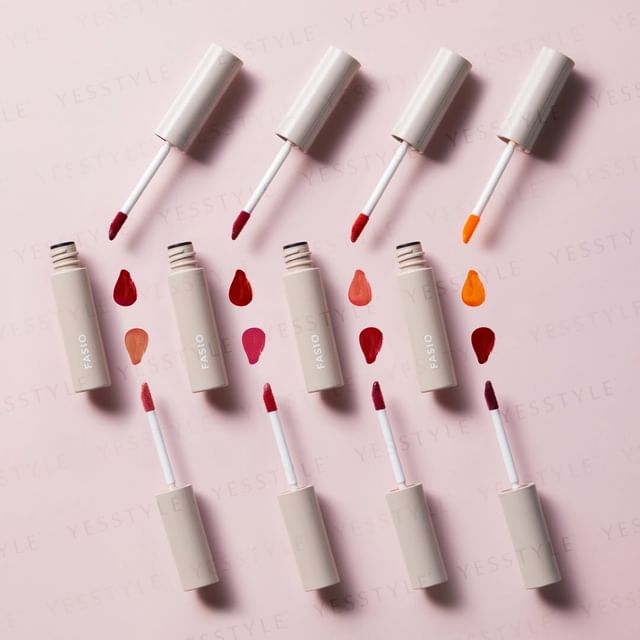 Kose Fasio One Day Art Makeup Rouge in various shades.