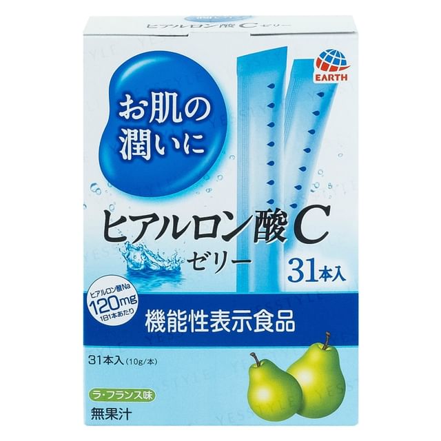 EARTH Hyaluronic Acid C Jelly La France - Delicious and convenient beauty supplement for hydrated, radiant skin.