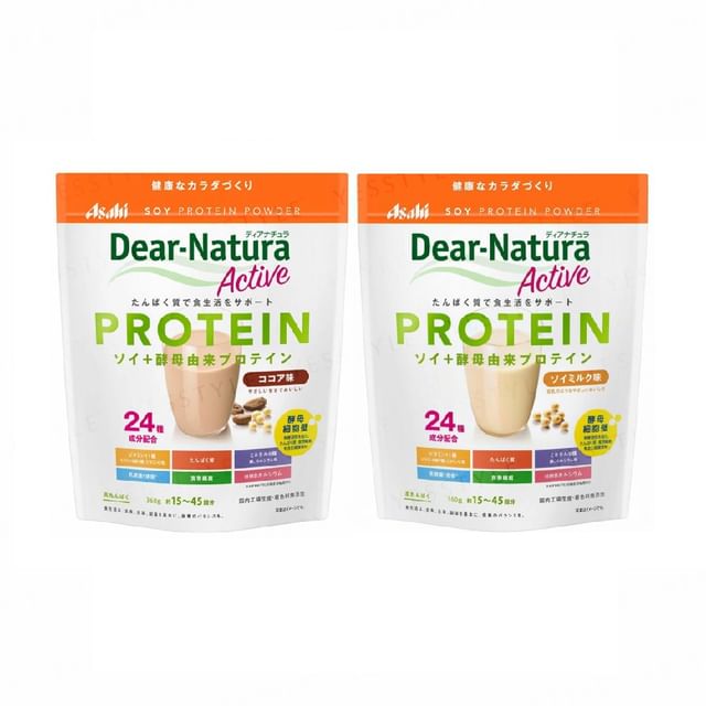 Asahi Dear-Natura Active Soy Protein Powder - Unflavored - Front Packaging