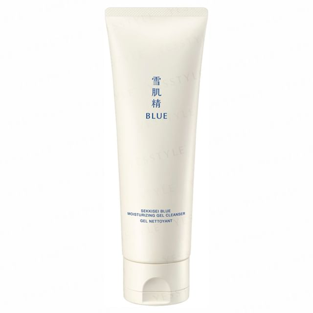 Kose Sekkisei Blue Moisturizing Gel Cleanser - Gentle, hydrating cleanser for all skin types.
