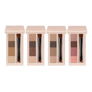 Kose Visee Fluff Design Eyebrow Powder Palette and Swatches