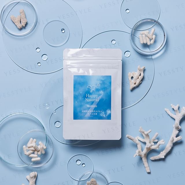 Happy Natural Hydrogen Powder Capsules - Unleash Cellular Vitality