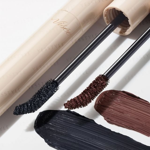 Kose Visee Detail Fit Mascara: Precision brush for defined and lengthened lashes.