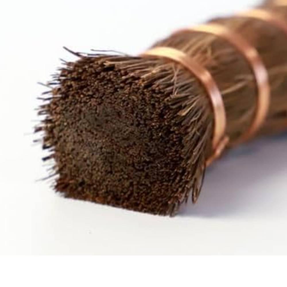 Yamaco Eco-Friendly Palm Fiber Dish Scrubber – 14cm Long Hand Brush