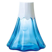 Yamaco Mt. Fuji shaped 400ml clear glass water bottle with cap