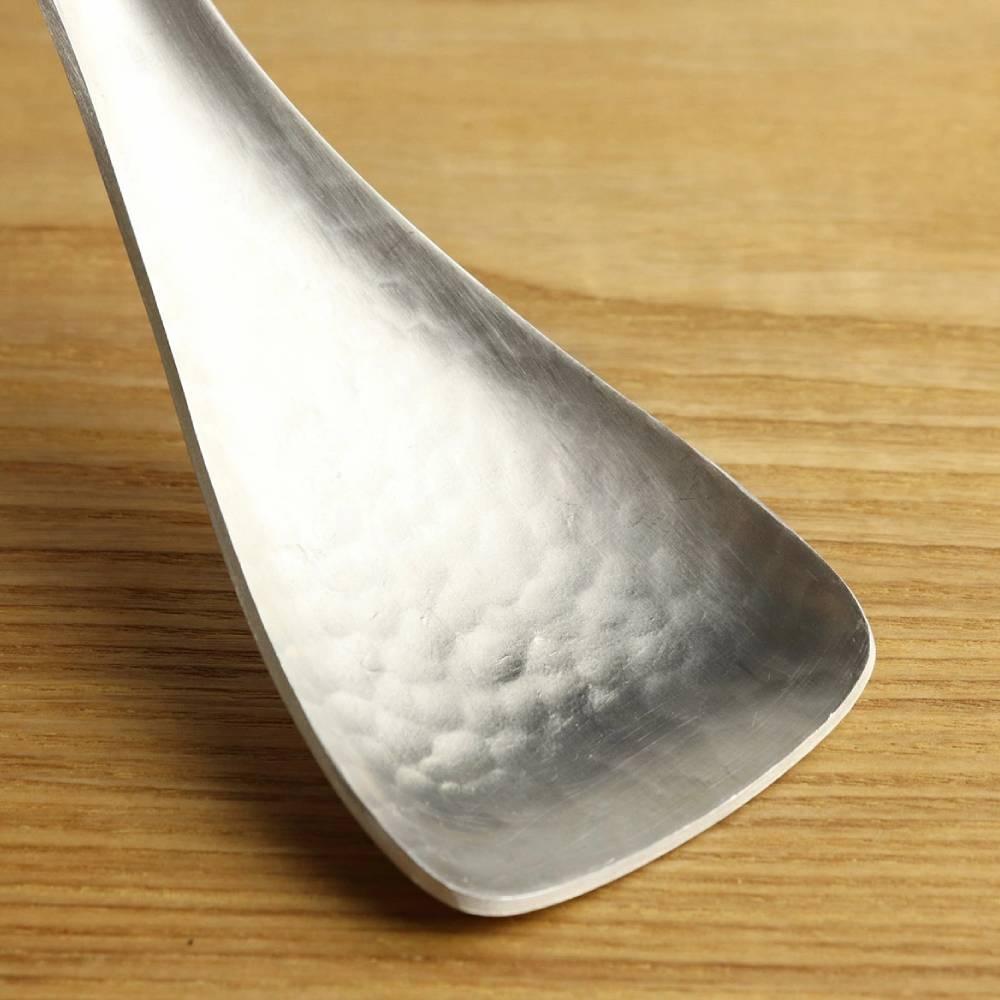 Yamagi Premium Aluminum Renge Soup Spoon – 210mm Japanese Design
