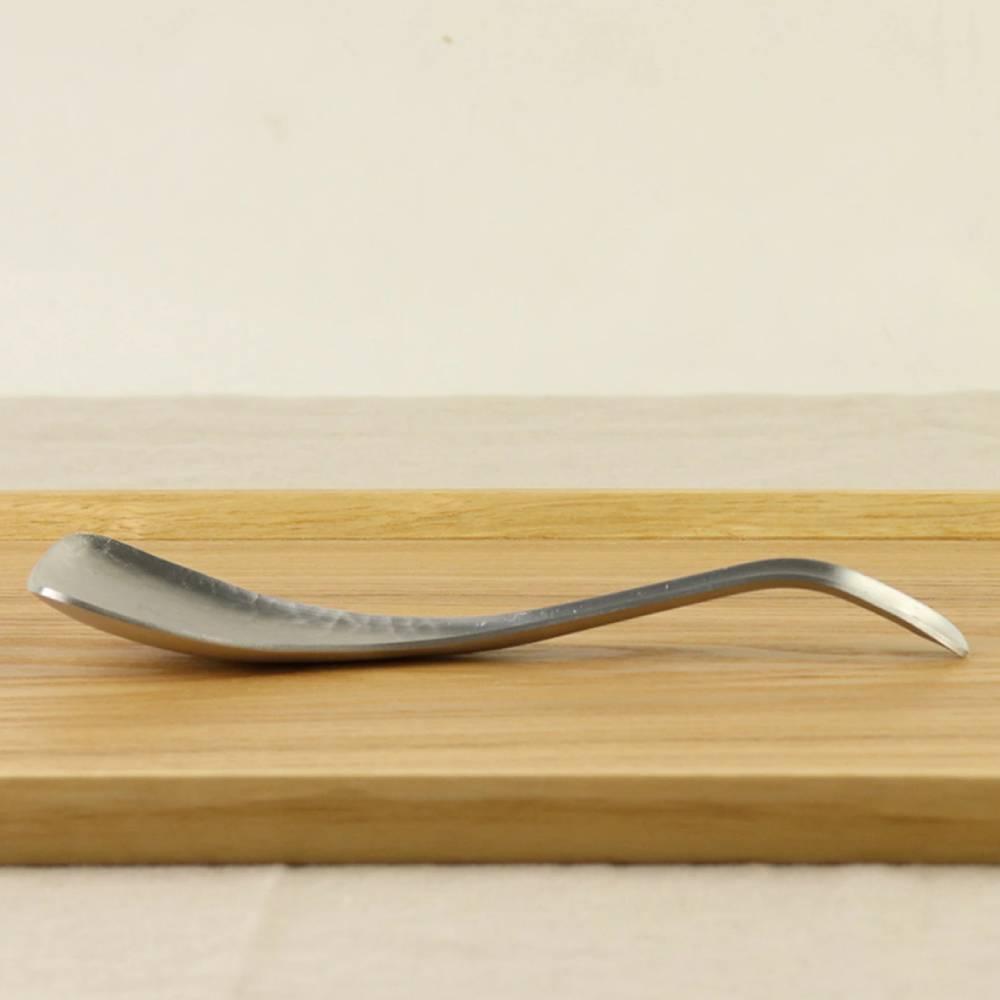 Yamagi Premium Aluminum Renge Soup Spoon – 210mm Japanese Design