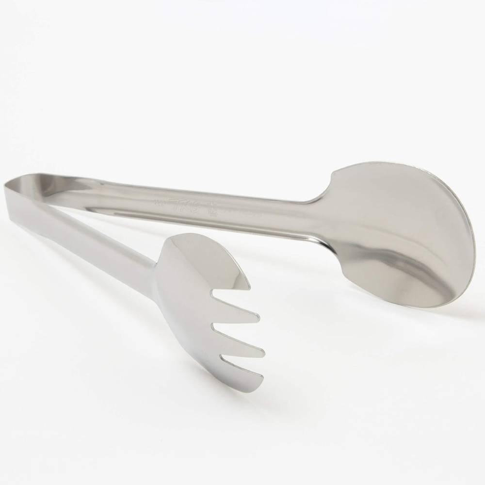 Premium Japanese Stainless Steel Salad Tossing & Serving Tongs 230mm