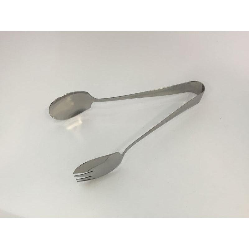 Premium Japanese Stainless Steel Salad Tossing & Serving Tongs 230mm