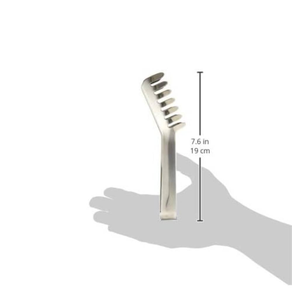 Yamagi Premium 190mm Stainless Steel Spaghetti Tongs – Japanese Craftsmanship