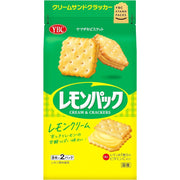 Yamazaki Lemon Cream Filled Sandwich Crackers – 3 Pack Delight
