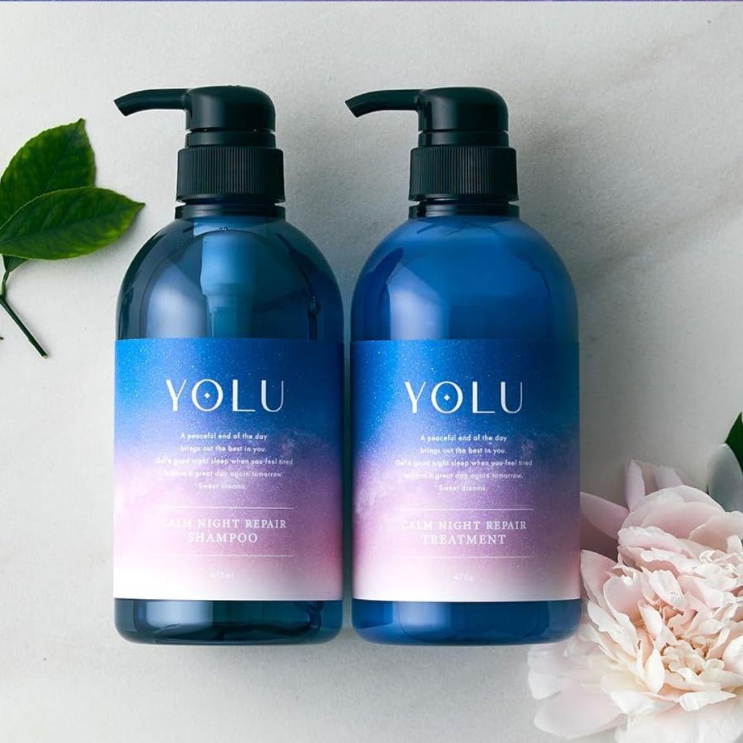 Yolu Calm Night Repair Hair Treatment 440g – Overnight Damage Repair