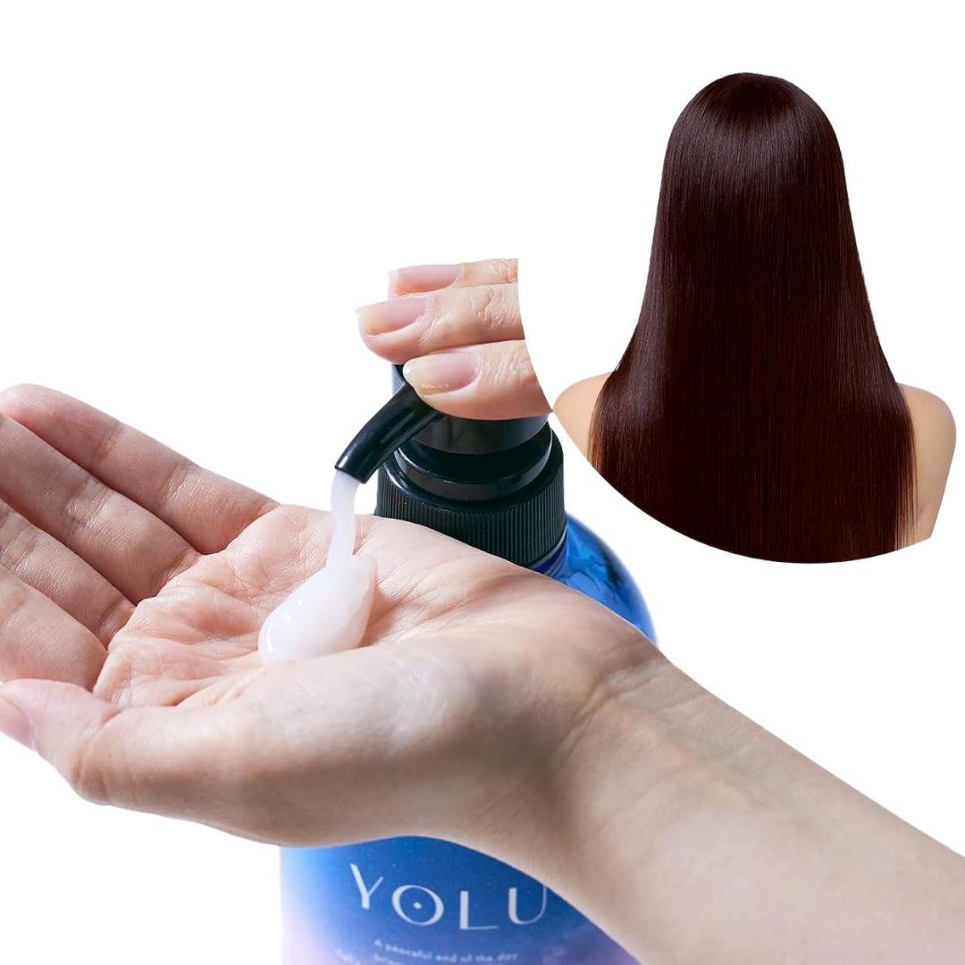 Yolu Calm Night Repair Hair Treatment 440g – Overnight Damage Repair