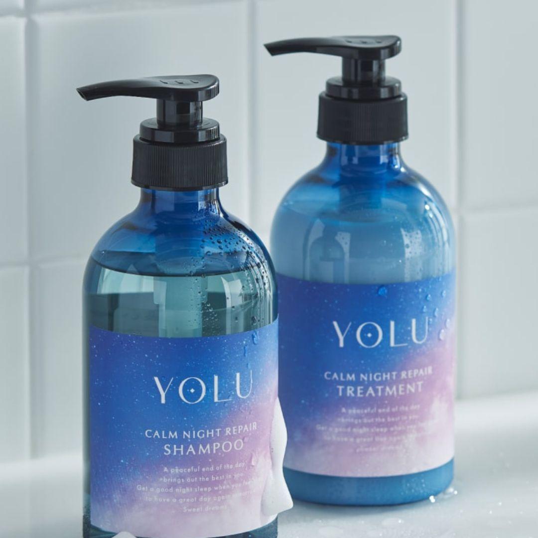 Yolu Calm Night Repair Hair Treatment 440g – Overnight Damage Repair