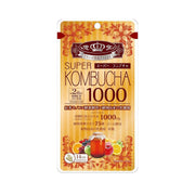 Yuwa Super Kombucha 1000mg Fermented Black Tea Extract Capsules 56 Count Pack for Gut Health