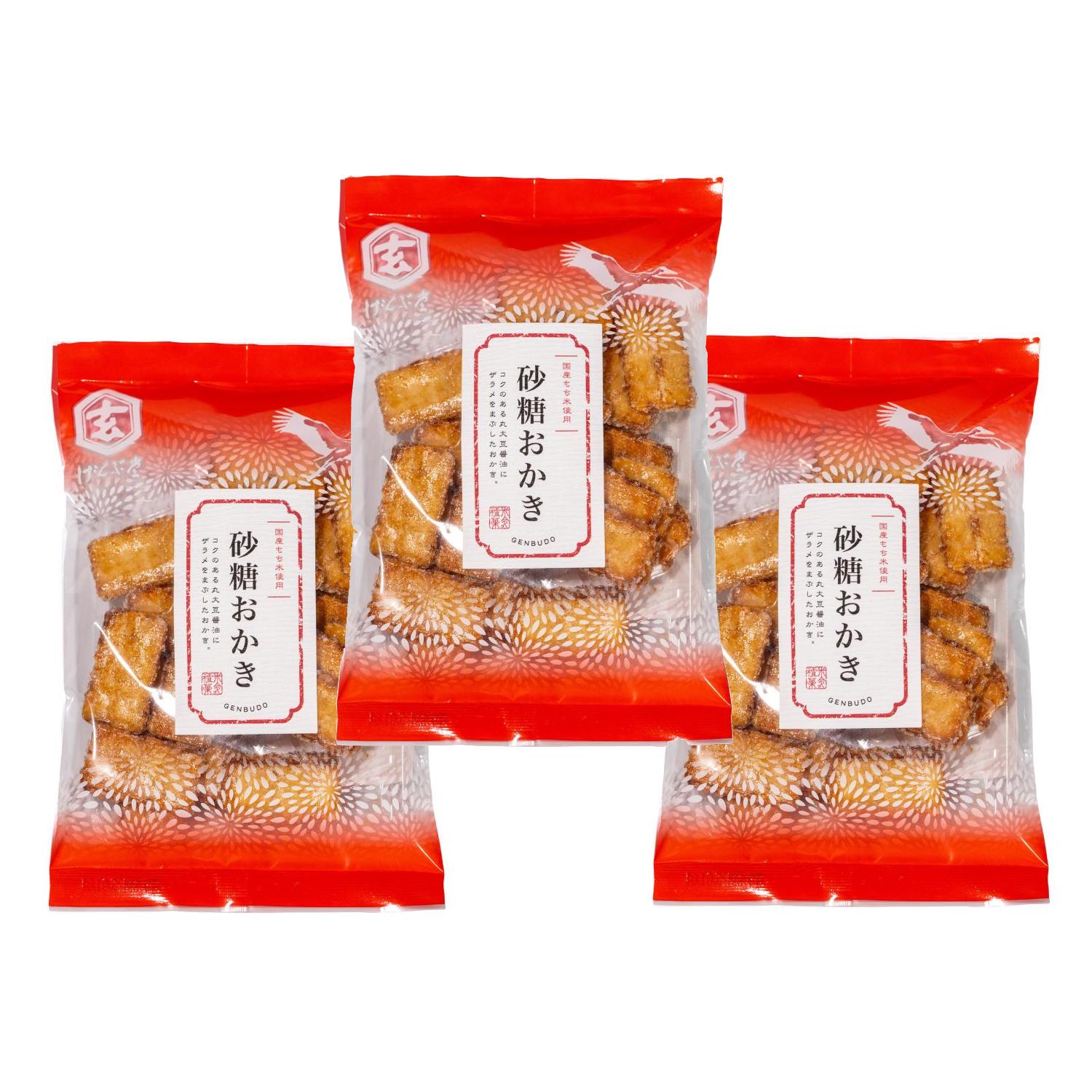 Zarame Soy Sauce Rice Crackers Crystal Sugar – Sweet Japanese Snack