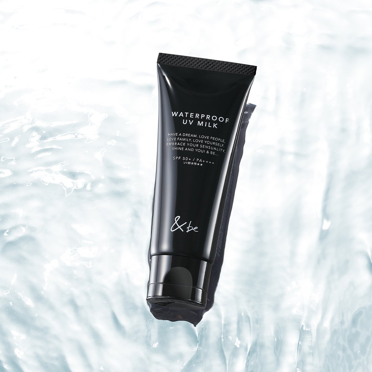 Andbe Waterproof UV Milk Gentle Non-Chemical Sunscreen SPF 50+ 60g
