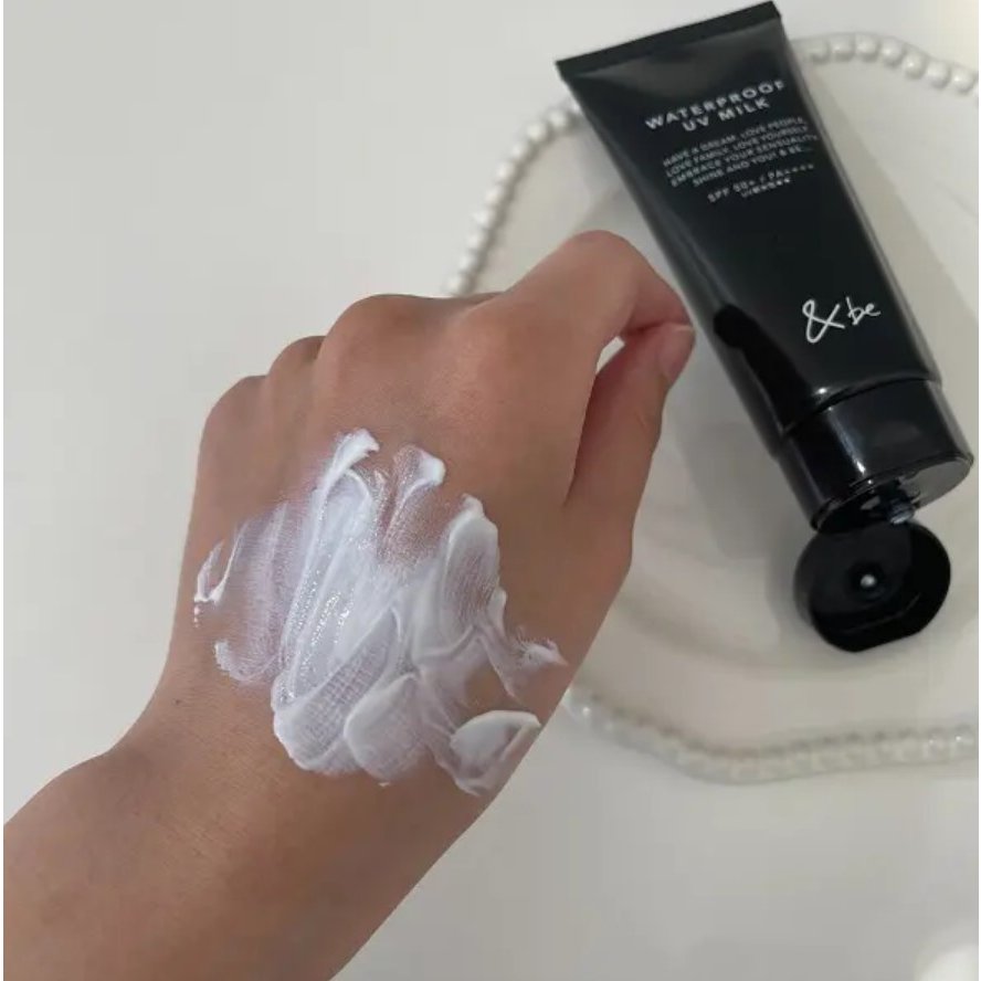 Andbe Waterproof UV Milk Gentle Non-Chemical Sunscreen SPF 50+ 60g