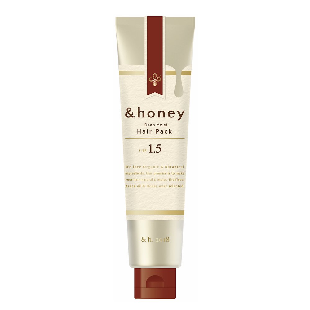AndHoney Deep Moisture Japanese Honey Hair Mask 130g – Frizz Control