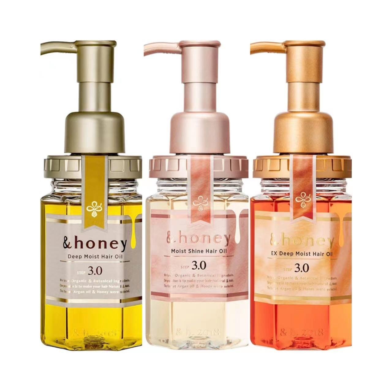 ViCREA &honey Deep Moisture Hair Oil 100ml Rose Aroma