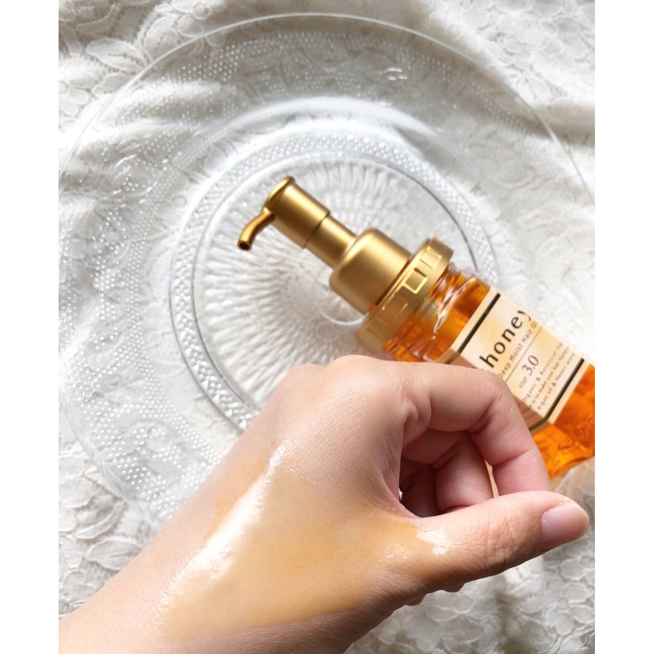 ViCREA &honey Deep Moisture Hair Oil 100ml Rose Aroma