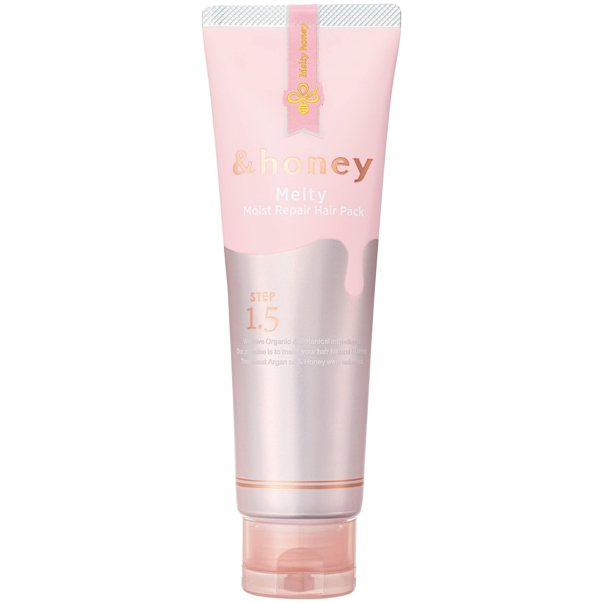 AndHoney Melty Moist Repair Hair Pack 130g Japanese Honey Mask