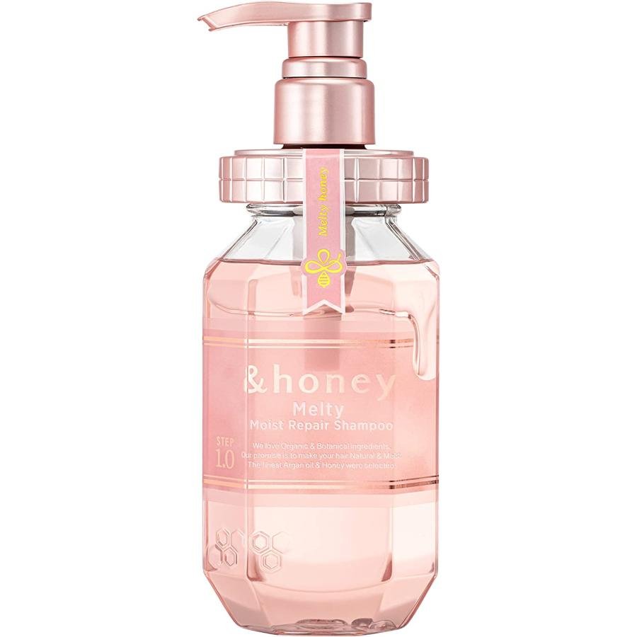 Melty Moist Repair Japanese Honey Shampoo 440ml for Curly Hair