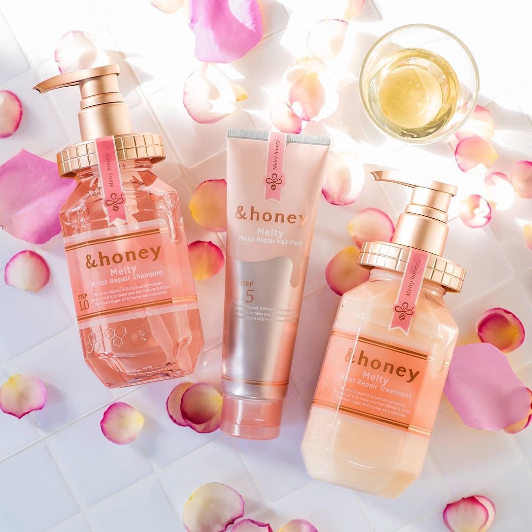 AndHoney Melty Moist Repair Treatment 2.0 Japanese Honey Conditioner 445g