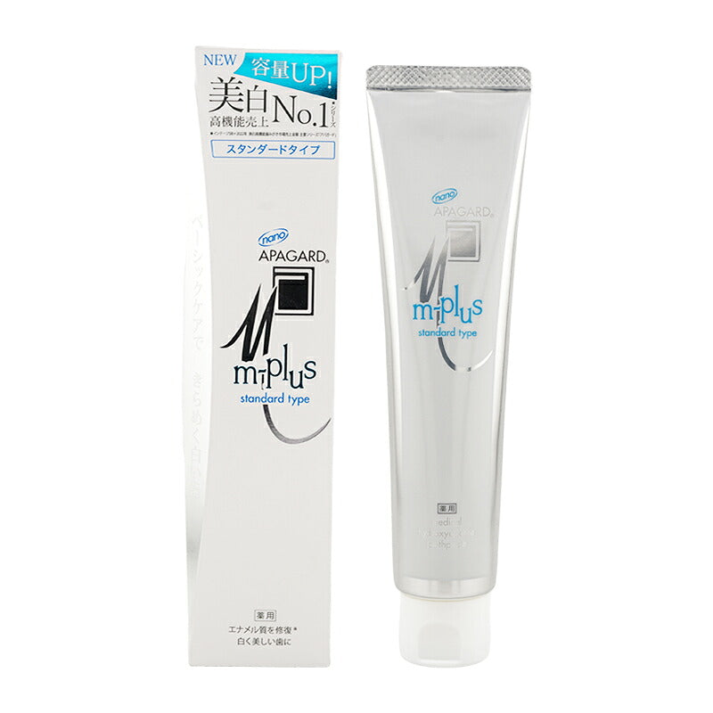 APAGARD M-Plus Standard Type Medicated Hydroxyapatite Toothpaste, Mild Mint, 130 g