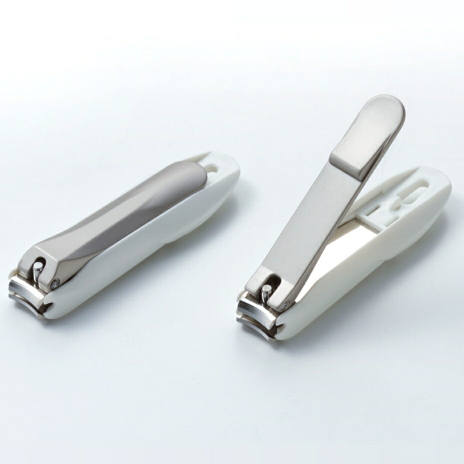 Takumi No Waza Stainless Steel Nail Clipper, Size S, Curved Blade with Catcher Case and Built-In Nail File, 7.6 cm