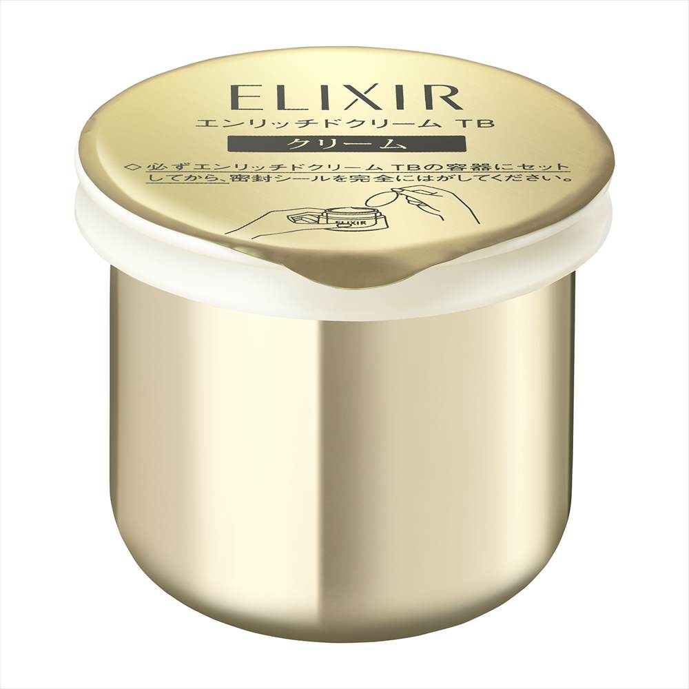 Elixir Superieur Enriched Cream TB, Dense Beauty Cream for Firmness and Dry Fine Lines, Aqua Floral Scent, 45 g Jar or 45 g Refill