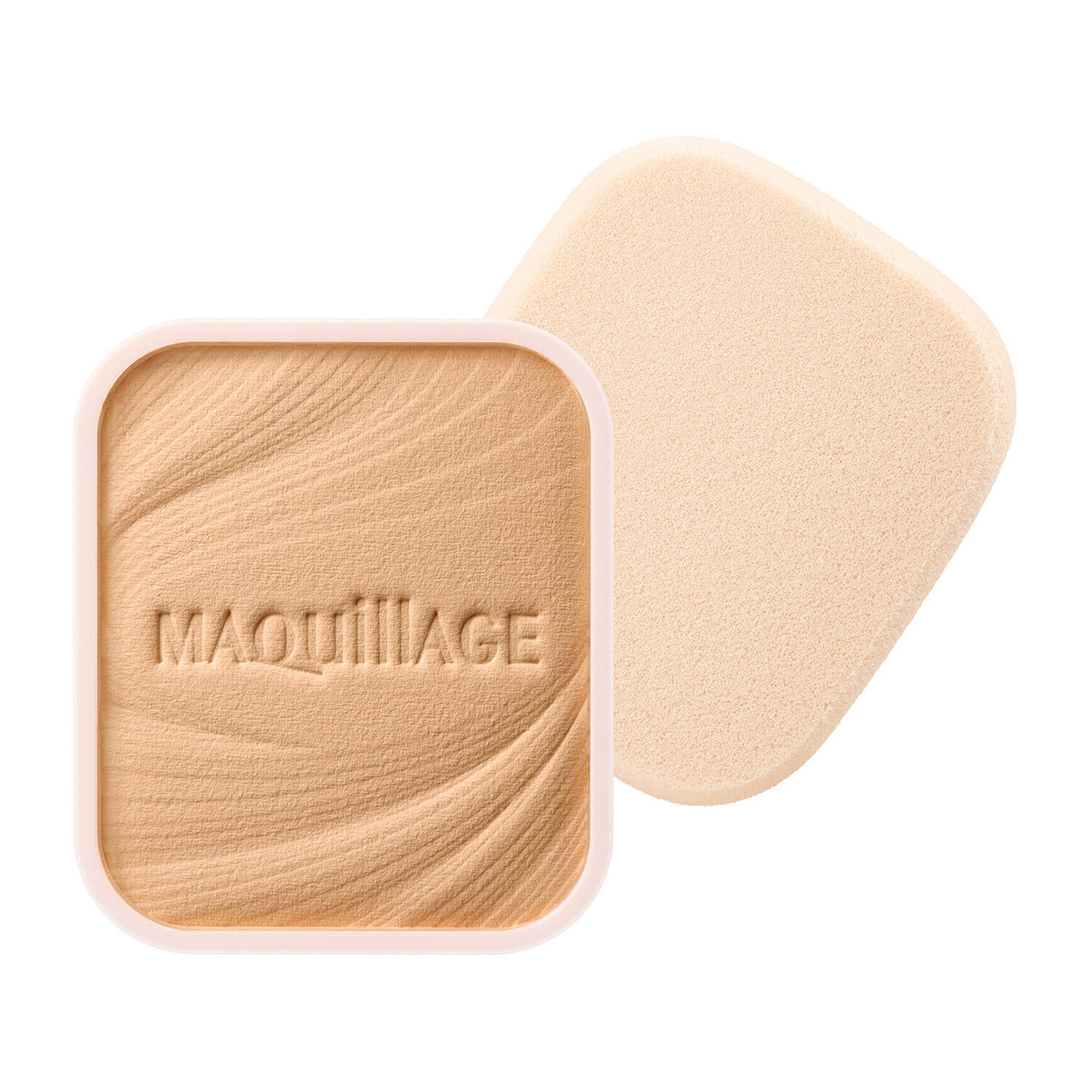 Maquillage Dramatic Powdery EX Foundation SPF25 PA+++ — Mousse-Made Powder Refill With Sponge, 9.3g, 8 Shades