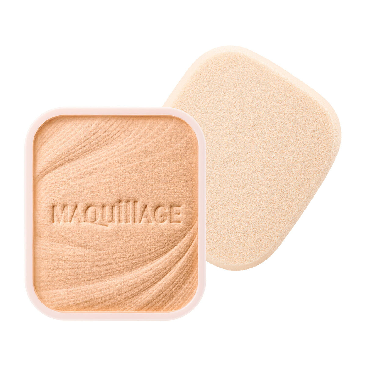 Maquillage Dramatic Powdery EX Foundation SPF25 PA+++ — Mousse-Made Powder Refill With Sponge, 9.3g, 8 Shades