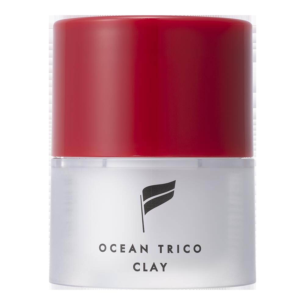 Clay Hair Wax with Kaolin, Ceramides and Keratin, Dry Voluminous Finish, Rising Wave Free Light Blue Scent, 80 g, Made in Japan