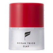 Clay Hair Wax with Kaolin, Ceramides and Keratin, Dry Voluminous Finish, Rising Wave Free Light Blue Scent, 80 g, Made in Japan