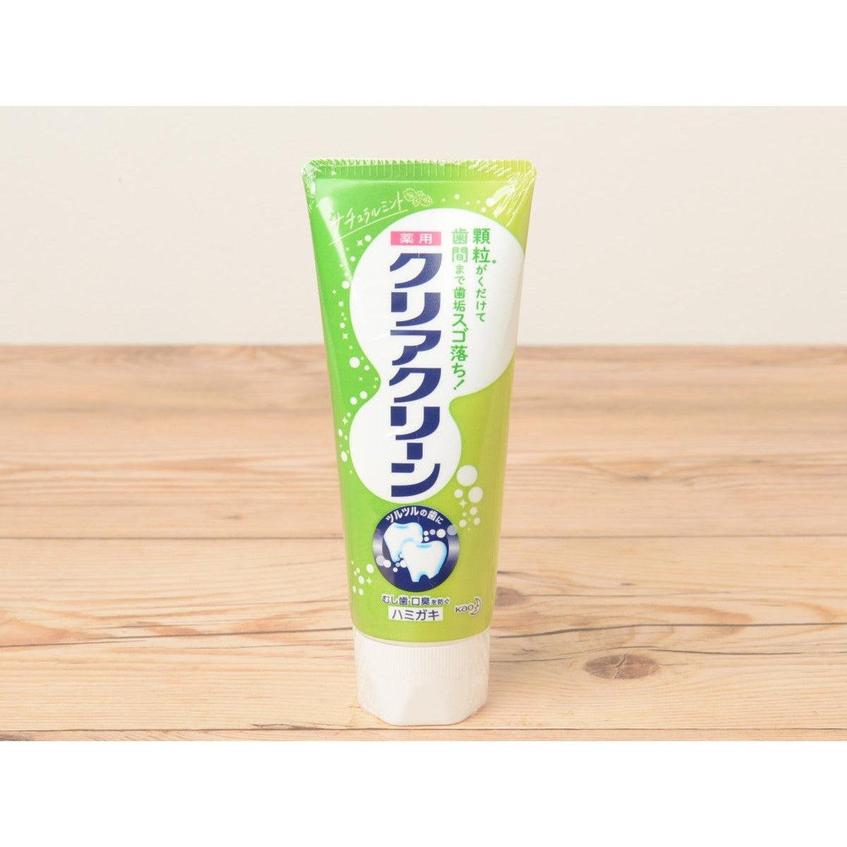 Clear Clean natural mint fluoride toothpaste 120g — package detail