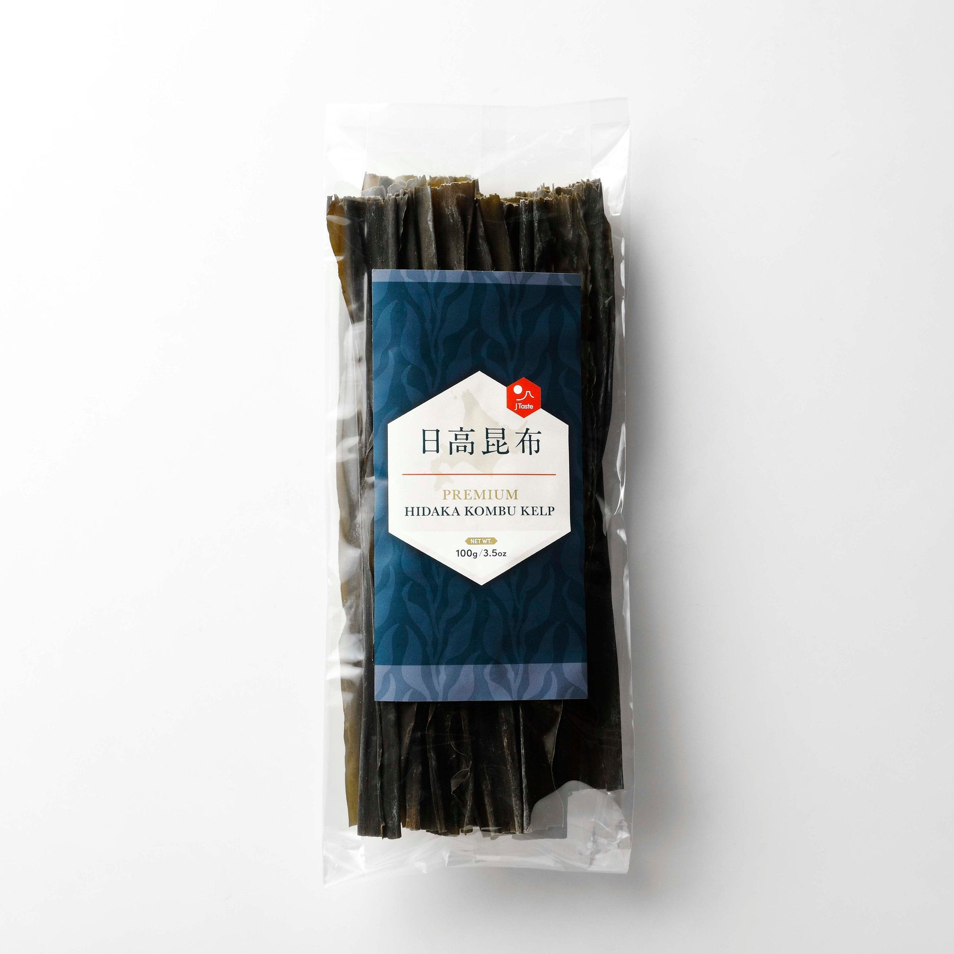 J Taste Hokkaido dried kelp 100g — front package
