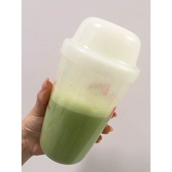 Asahi matcha meal replacement shake 315g — serving information