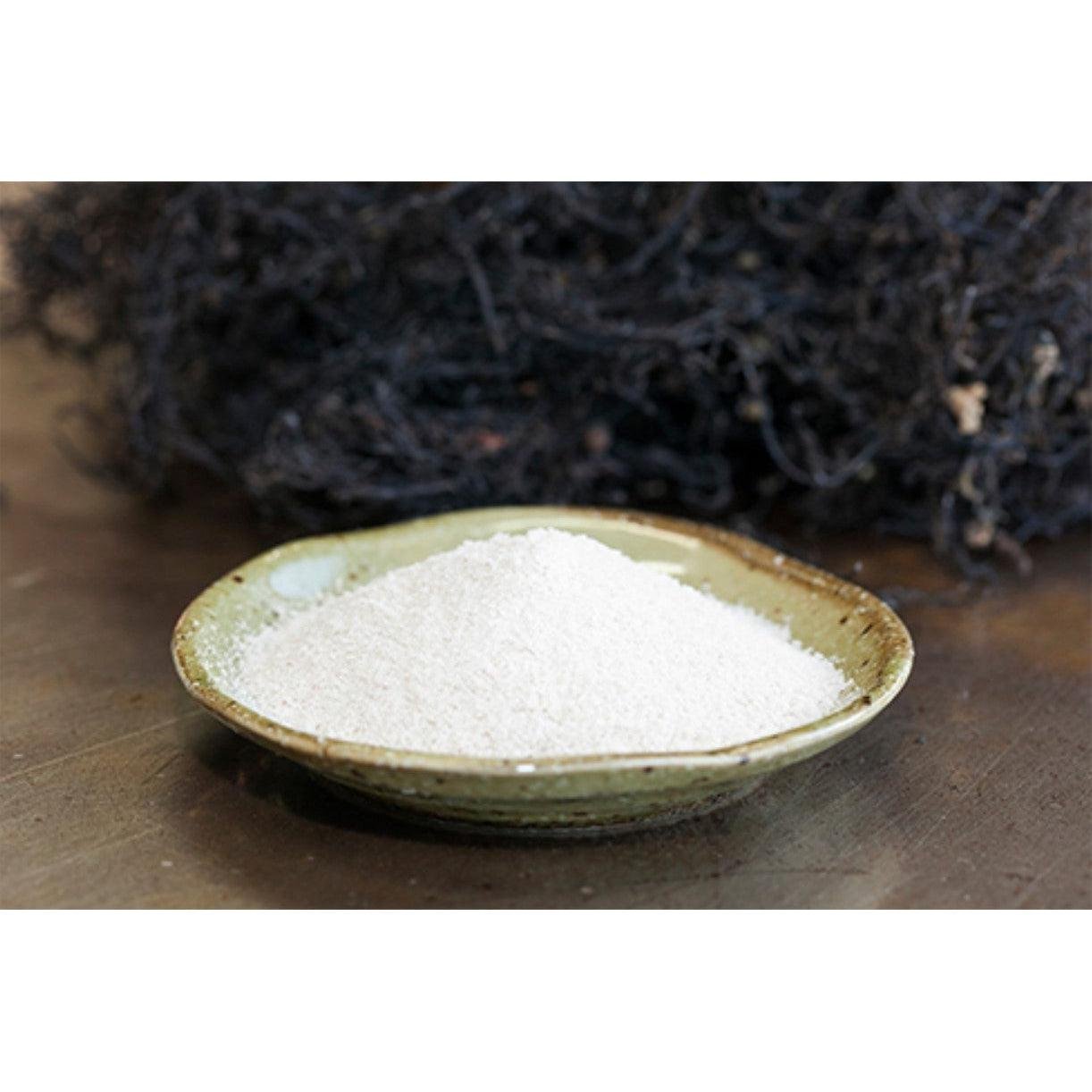 Amabito no Moshio seaweed salt 100g — salt texture
