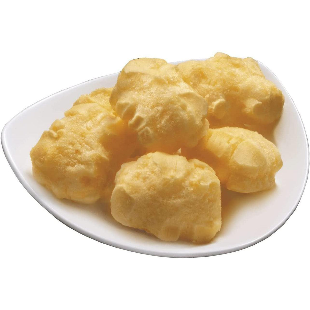 Echigo Seika Hokkaido cheese rice puffs — light puff texture