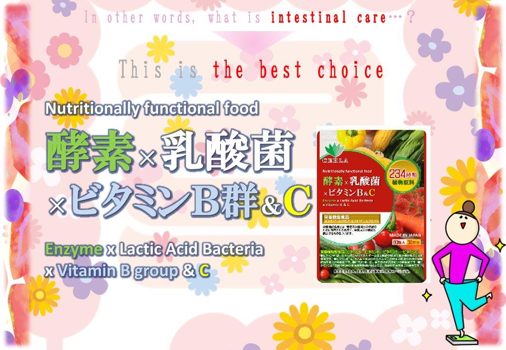 CEHLA Enzyme x Lactic Acid Bacteria x Vitamin B & C