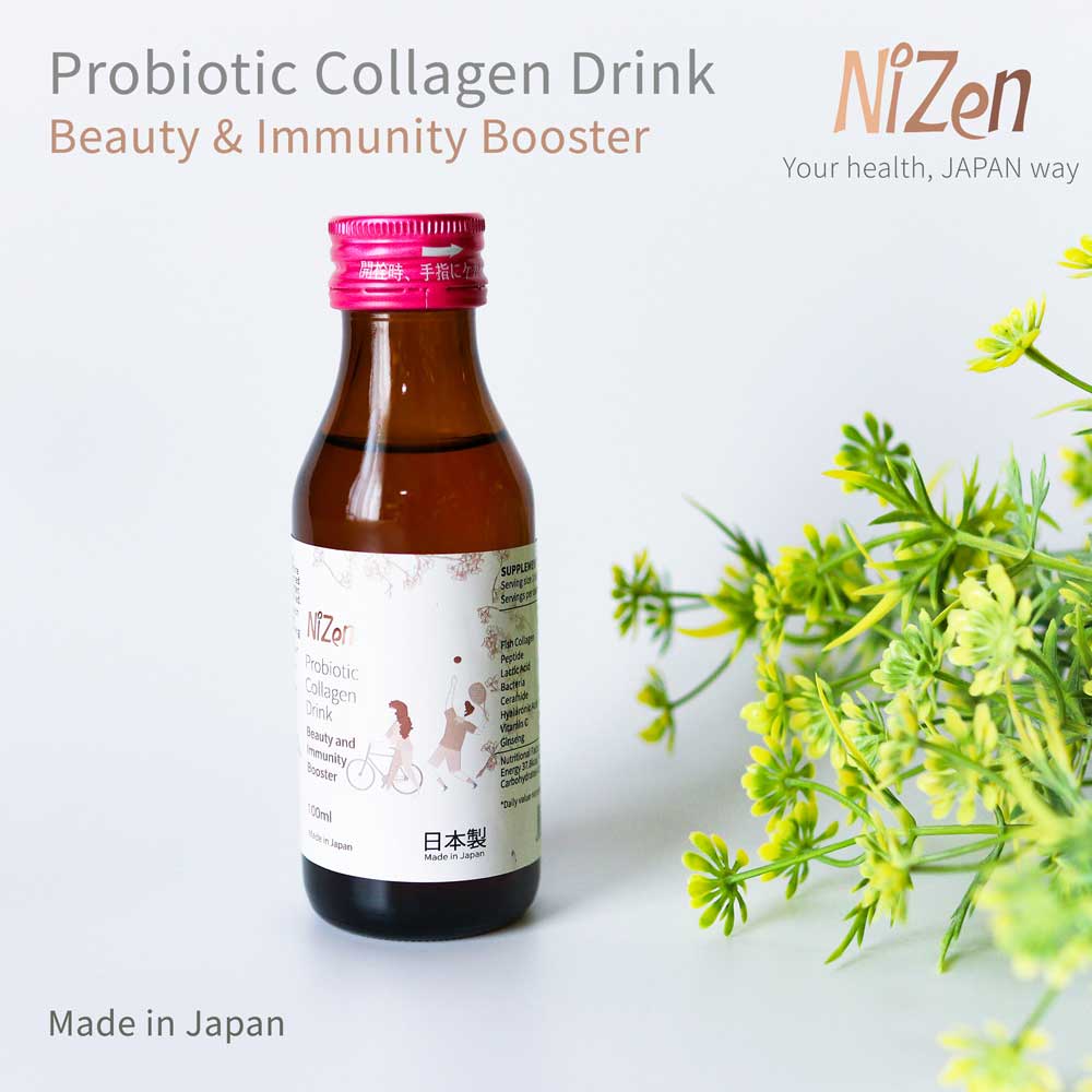 Nizona Corporation Japan Probiotic Collagen Drink