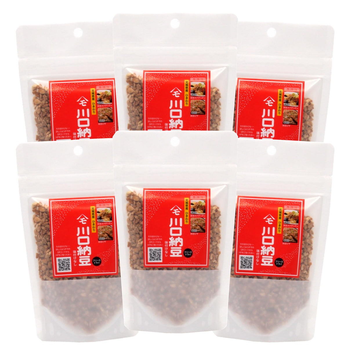 Six65g chopped natto pouches