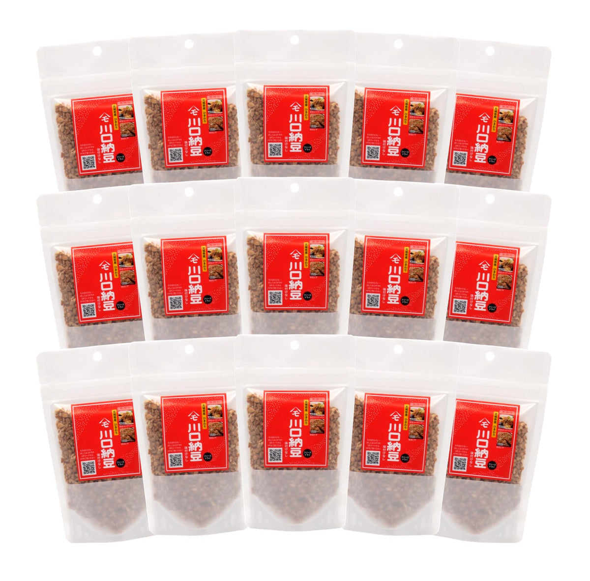 Fifteen65g chopped natto pouches