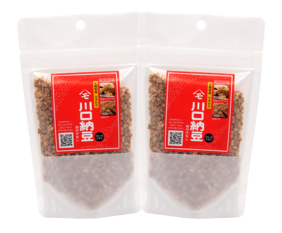 Two65g chopped natto pouches