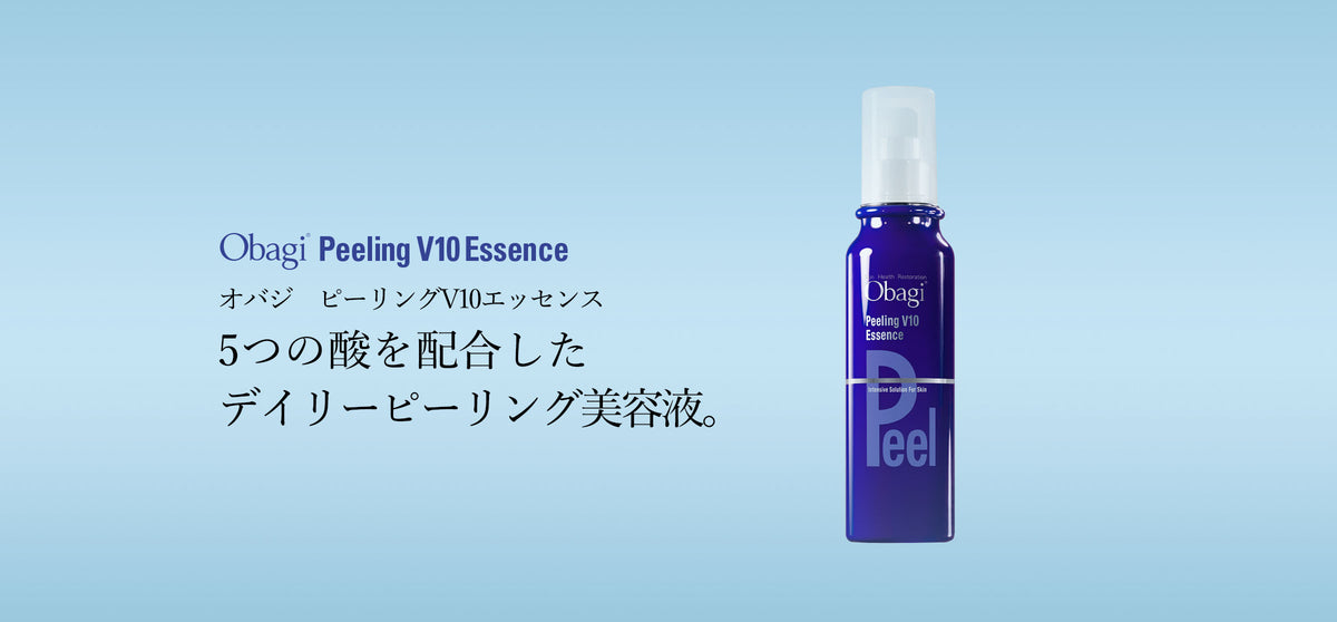 Obagi Peeling V10 Essence, 180mL Daily Wipe-Off Peeling Serum With 5 Acids