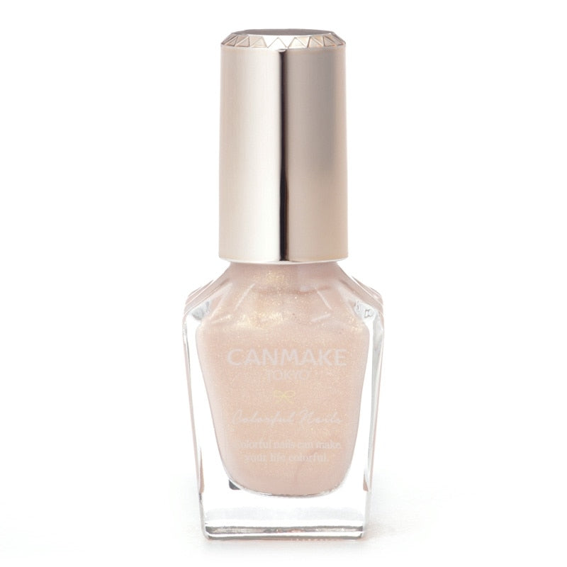 Canmake Colorful Nails Polish, Quick-Dry Glossy Nail Colour in 15 Shades, 8 mL, Made in France