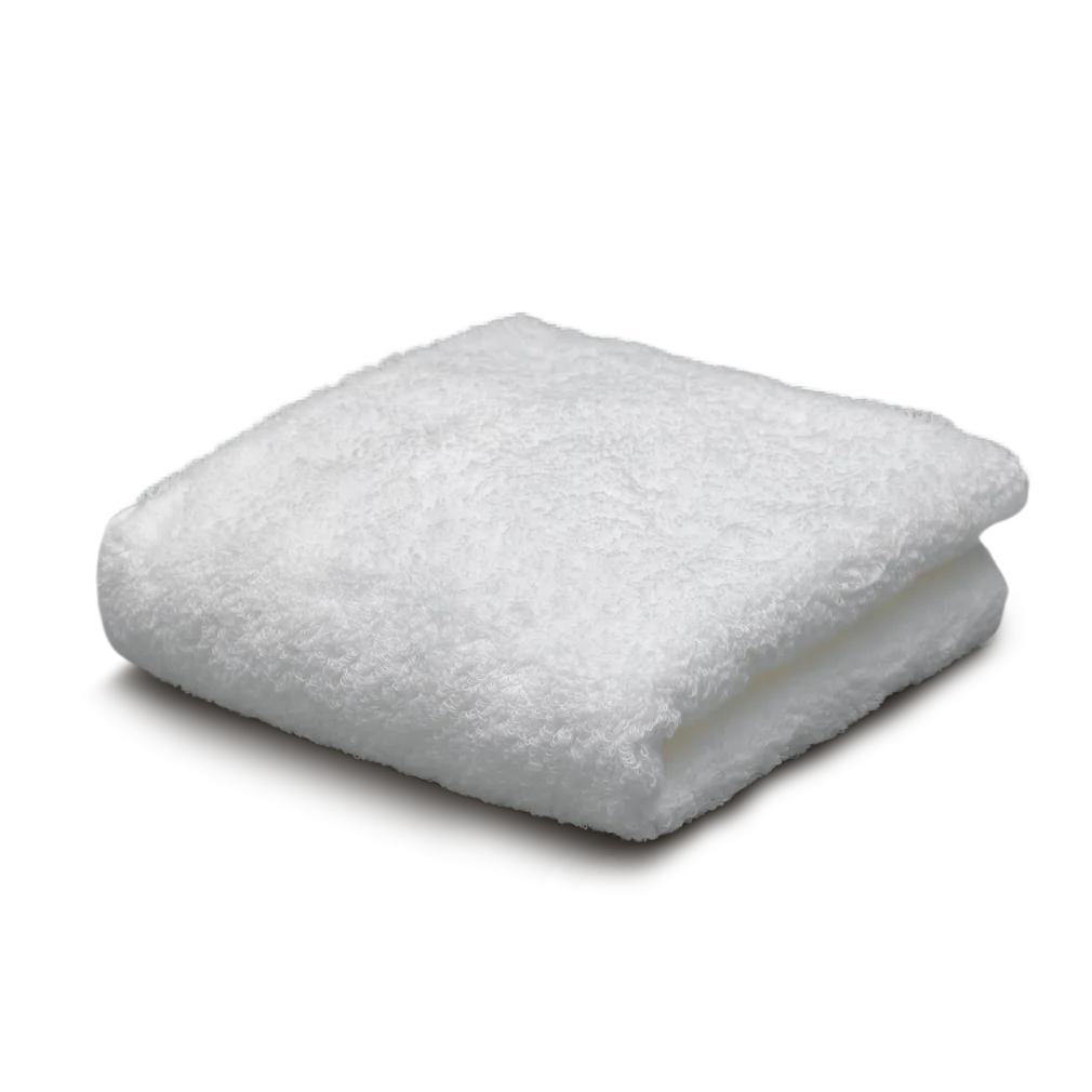 Épatant Luxury Sea Island Cotton Imabari Face Towel in elegant white, 38x80cm size